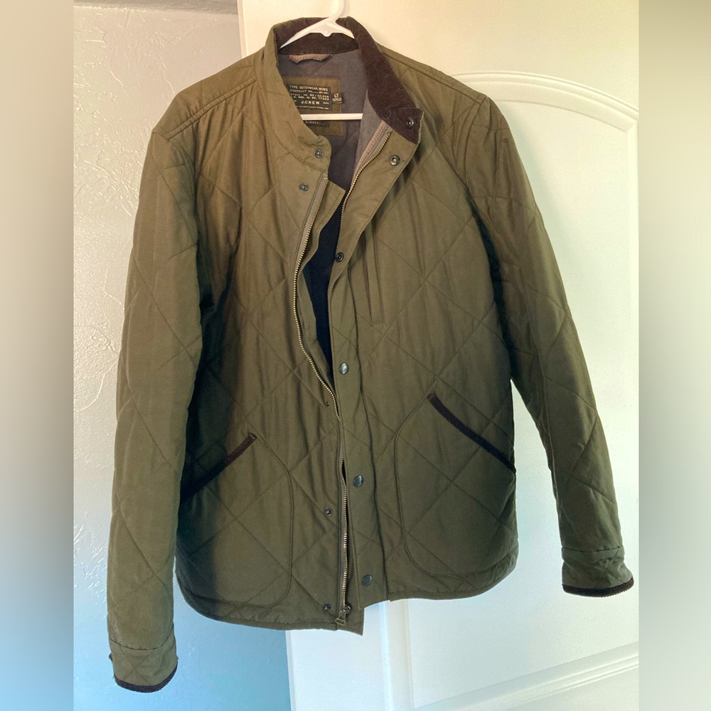 J. Crew Quilted Sussex Jacket in LT